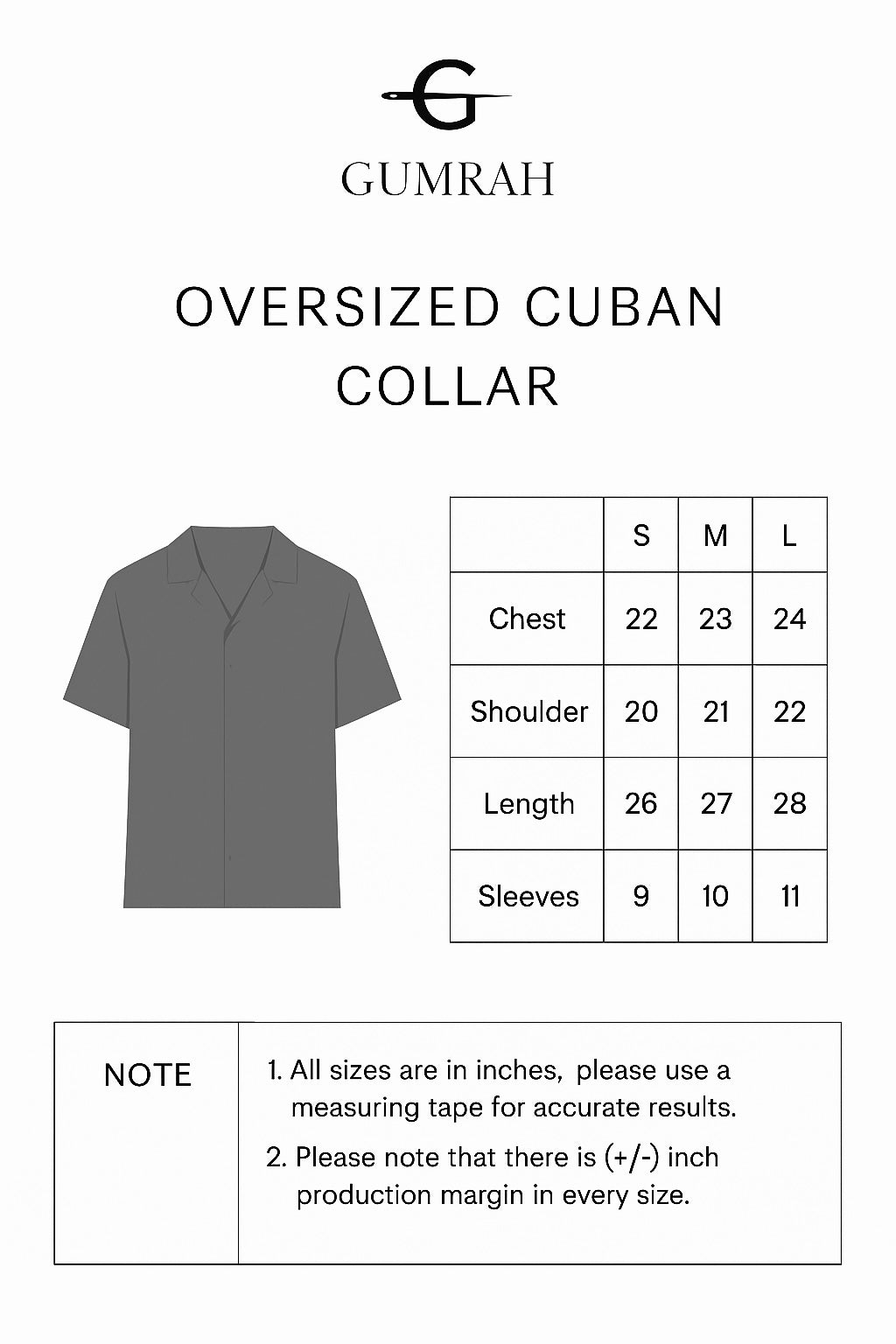 Blue Viscose Cuban Collar